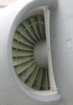 Jet Engine. Stock Photos