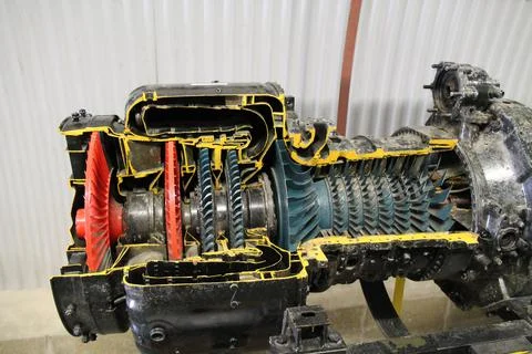 Jet Engine. Stock Photos