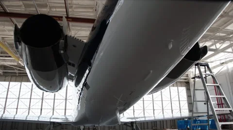Jet Engine Repair HD Vídeos de archivo 61270080
