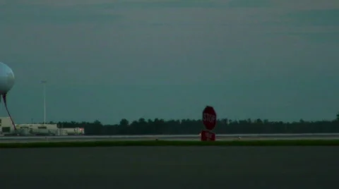 Jet Entering Stock Footage 197893