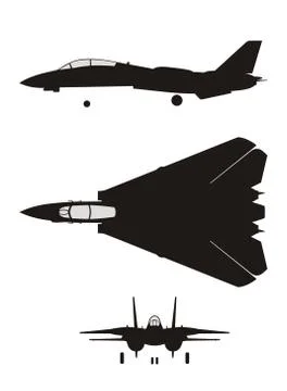 Jet fighter Stock Illustration