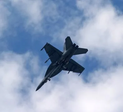 A jet fighter 스톡 사진