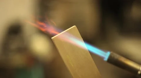 Jet fire Stock Footage 46473609