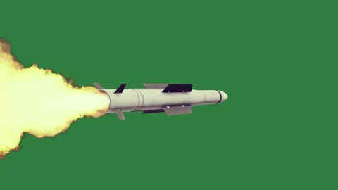 A jet is flying through and the air on Stock Footage 337029133