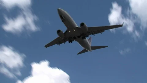 Jet Flyover Stock Footage 93282122