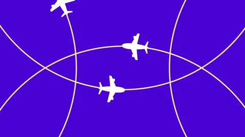 Jet Formation Flight Stock Footage 335815383
