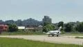 Jet Hawker Beechcraft 850XP small business plane steering HD Footage