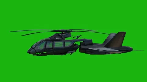 JET HELICOPTER Stock Footage 130945866