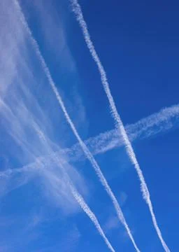 Jet Highways Cross Stock Photos