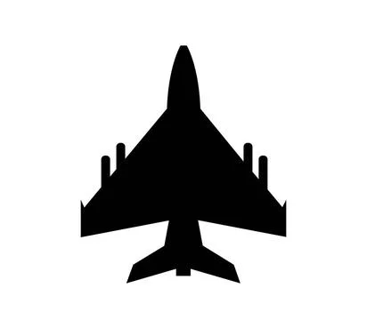 Jet icon illustrated in vector on white background jet icon illustrated in... Stock Photos