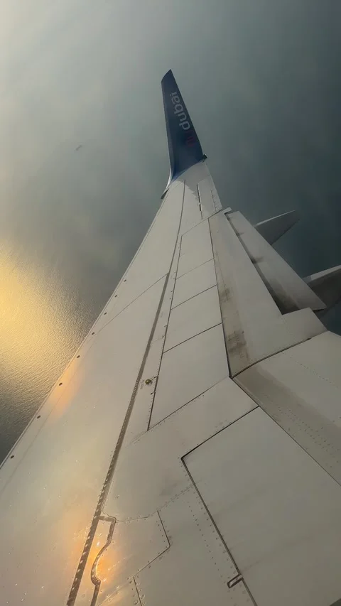 Jet Landing Turn Stock Footage 253544035