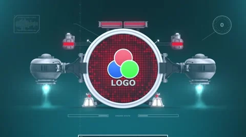 Jet Logo Fly Stock After Effects