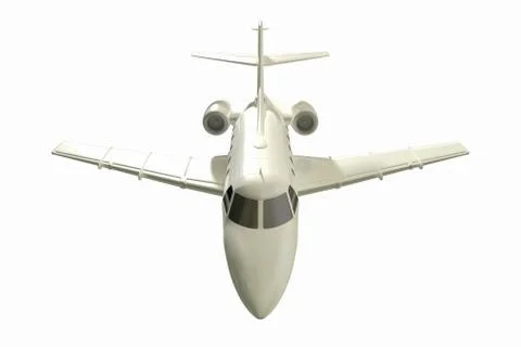 Jet plane flying. Stock Illustration