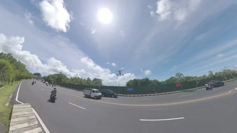 Jet Plane flying over Video stock 229673707