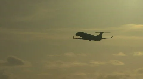 Jet Plane Stock Footage 264300