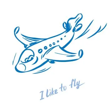 Jet plane Stock Illustration