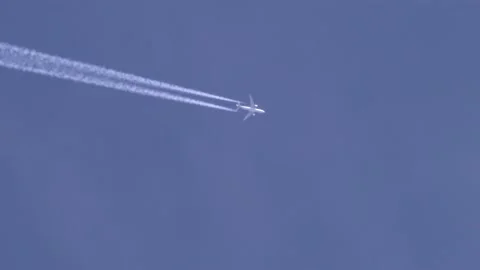 Airplane Exhaust Stock Footage ~ Royalty Free Stock Videos | Pond5