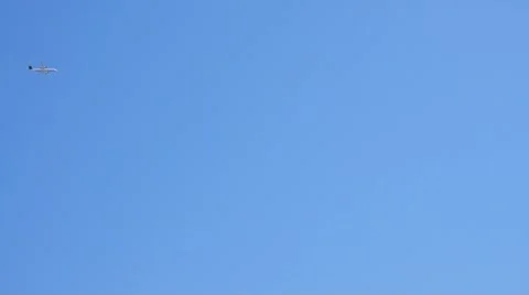 Jet Planes Flying Through Frame (Pack of 4 Videos) Stock Footage