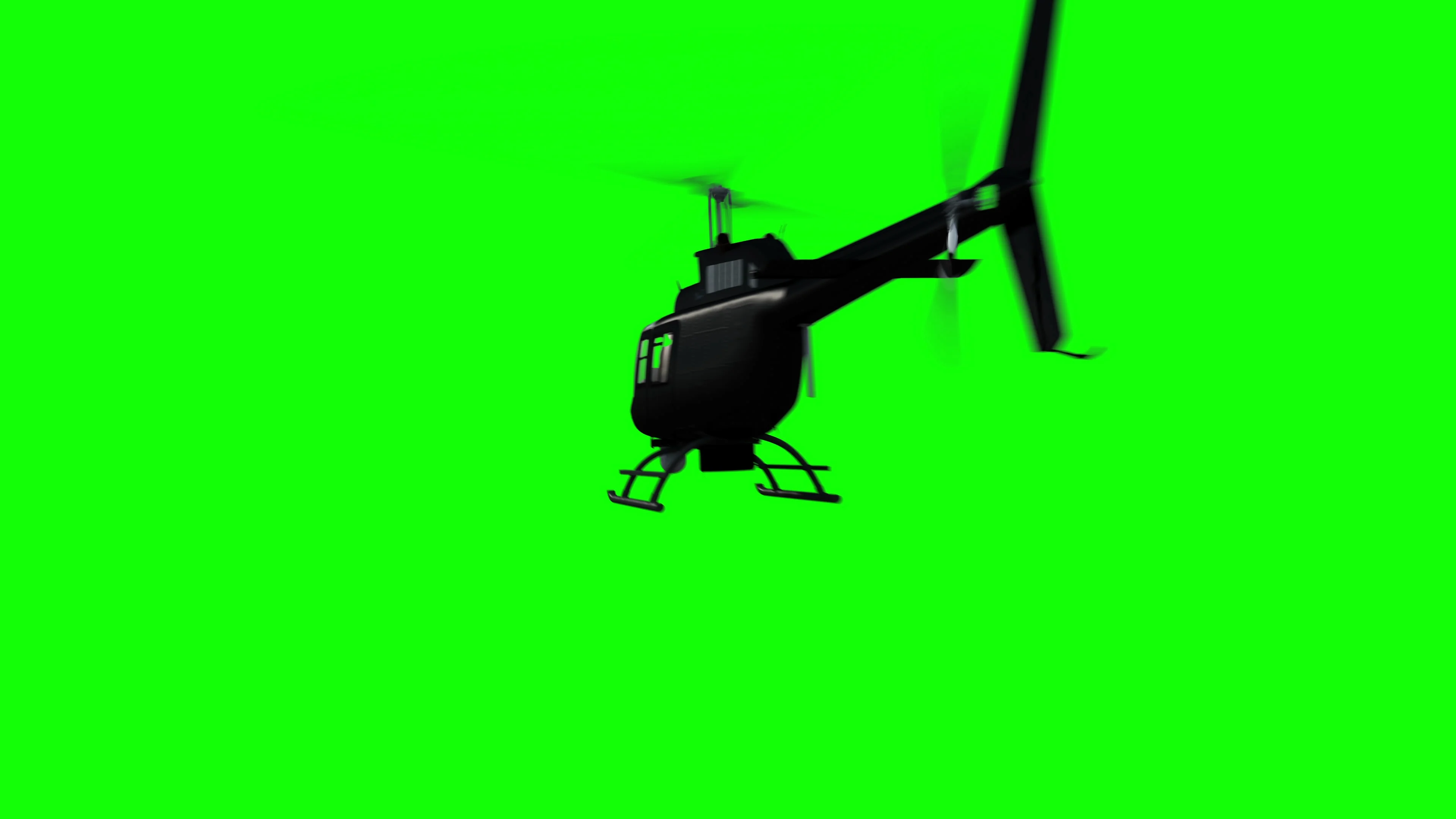 Jet Ranger Helicopter Animation Green S Stock Video Pond5