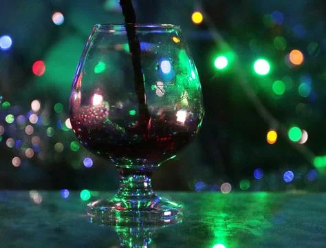 A jet of red wine Stock Photos