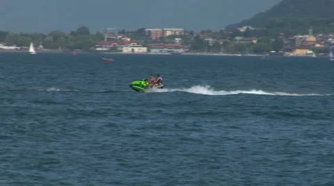 Jet ski 05 e Stock Footage