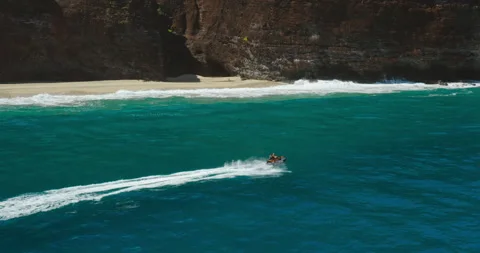 Jet Ski Adventure Stock Footage 157346734