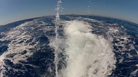 Jet ski back view Stock-Footage 12009680