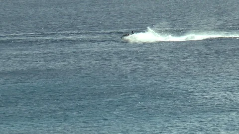 Jet Ski Barbados Stock Footage 107566074