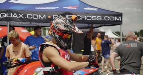 Jet ski competitor Vídeo Stock 167681038