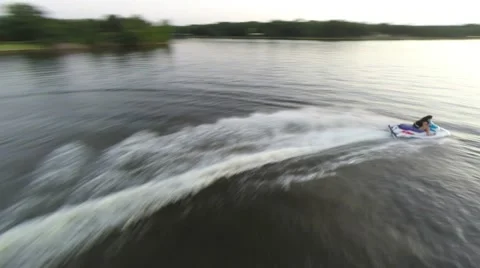 Jet ski at the end of the day. Stock-Footage 50447042