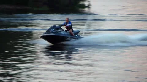Jet Ski Stock Footage 11425471