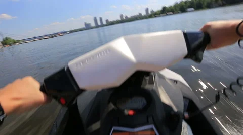 Jet Ski Stock Footage 64757190