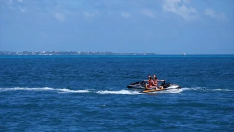 Jet ski Stock Footage 237196544