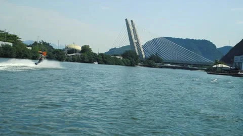 Jet Ski Stock Footage 268542642