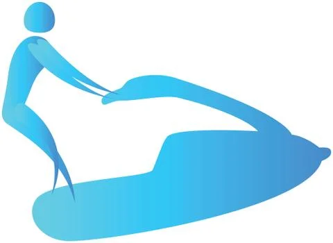 Jet ski Stock Illustration