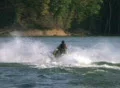 Jet Ski Jumps On Lake Footage
