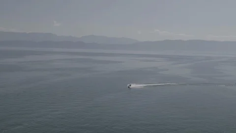 Jet Ski On Lake Stock Footage 122074526