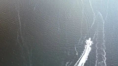 Jet Ski laps on the River Foyle Stock Footage 280408535