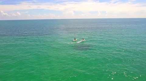 Jet ski Miami Stock Footage