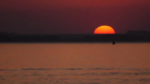 Jet ski sunset HI 2 Stock Footage 32700373
