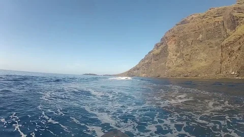 Jet ski in Tenerife Video stock 74336726