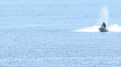 Jet skis Stock Footage 754726