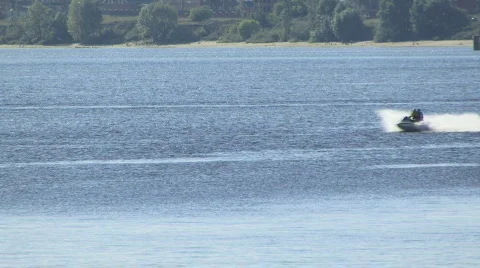 Jet skis Stock Footage 758074