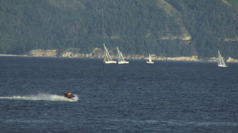 Jet skis Stock Footage 862168