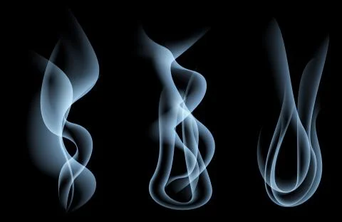 Jet smoke Stock Illustration