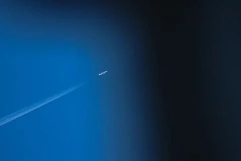 Jet Into Space - Into The Unknown Foto stock