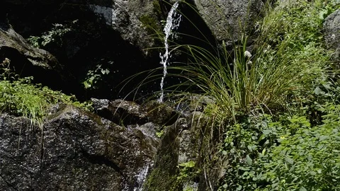 Jet in stones Stock Footage 101925787