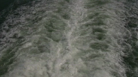 Jet stream from a boat Video stock 714860