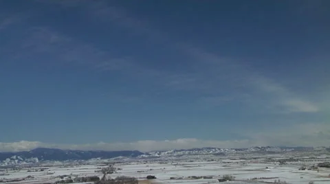 Jet Stream Cirrus Stock Footage 54737974