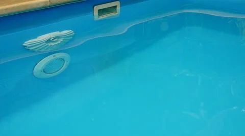 Jet Swim in the pool Stock Footage 68908627